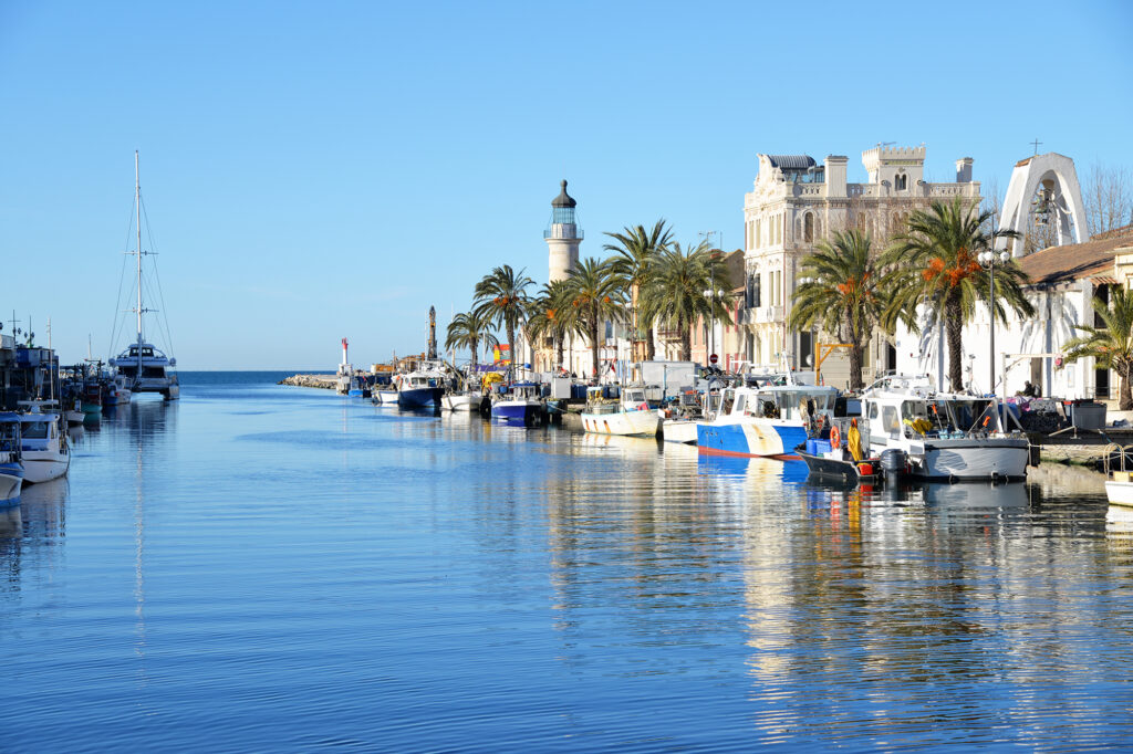 le-grau-du-roi-plage-port à promximité Pullman La PLéiade Montpellier