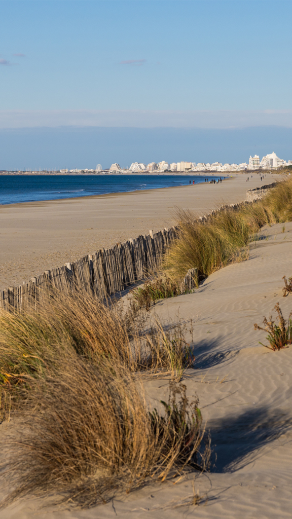 Plage proche de Montpellier